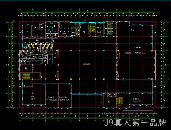 研发大楼平面图样式 研发大楼平面图样式